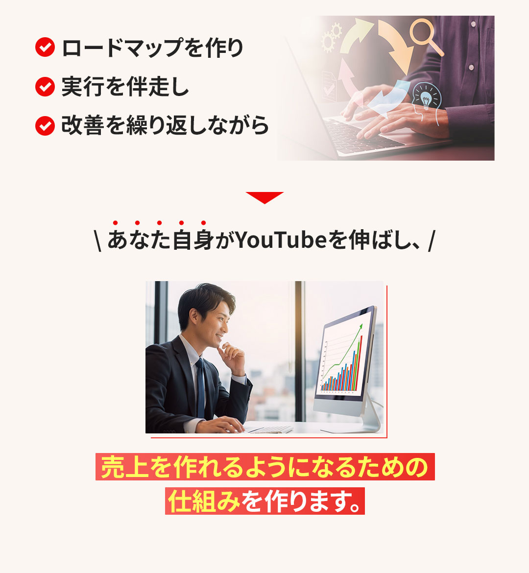 ロードマップを作り実行を伴走